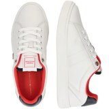 Tommy Hilfiger Nizke superge 'ESSENTIAL' bež / rdeča / črna | Shoptok.si