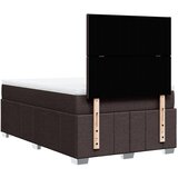  Krevet box spring s madracem tamnosmeđi 120 x 190 cm od tkanine | shoptok.hr