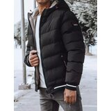 DStreet Dwustronna kurtka męska zimowa czarna | Shoptok.si