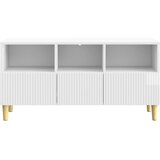 TV ormar s ladicama Bijela visokog sjaja 102 x 34 5 x 50 cm - Bijela visokog sjaja | shoptok.hr
