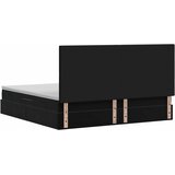  Krevet s madracem i skladištem Crna 200 x 200 cm Baršun | shoptok.hr