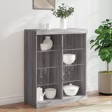 The Living Store Komoda z LED lučkami siva sonoma 81x37x100 cm - Komoda, (21658061) | Shoptok.si