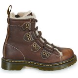 Dr. Martens Polškornji 1460 Lace to Toe Boot Dark Brown Grizzly Kostanjeva | Shoptok.si