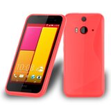  case, združljiv s htc v candy apple red - zaščitni pokrov iz fleksibilnega silikona tpu, (20584900) | Shoptok.si