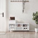  The Living Store Omarica za čevlje visok sijaj bela 102x36x60 cm inženirski les - Omarica Za Čevlje, (21448322) Cene