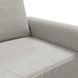  Fotelja svjetlosiva 60 cm baršunasta | Eponuda.com
