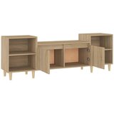 TV ormarić boja hrasta sonome 160x35x55 cm konstruirano drvo | shoptok.hr
