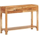  Komoda 110 x 30 x 75 cm od masivnog bagremovog drva | shoptok.hr