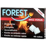 Vžigalne kocke za netenje ognja brez vonja, 200 g
