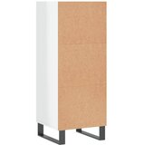  Komoda sjajna bijela 34,5 x 32,5 x 90 cm od konstruiranog drva | Eponuda.com