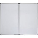 Maul bela zložljiva tabla, jeklena pločevina, z oblogo, šxv 1200 x 1000 mm | Shoptok.si