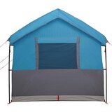  Obiteljski šator za 4 osobe Plava i siva 324 x 255 x 230 cm | shoptok.hr