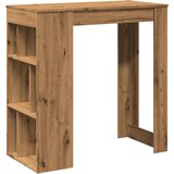 Barski stol s stalcima boja hrasta 102x50x103,5 cm drveni | shoptok.hr