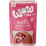 WOW Cat Varčno pakiranje Junior 24 x 125 g - Perutnina z jetri | Shoptok.si