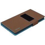NOBRAND Torbica flip za telefone reboon booncover XS2 - rjava - 159 x 83 x 8,7 mm | Shoptok.si