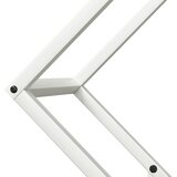  Stalak za drva bijeli 60x25x60 cm Hladno valjani čelik | Eponuda.com