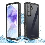 ShellBox Vodoodporno 360° ohišje IP68 za Samsung Galaxy A55 5G - Črno Cene