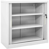 vidaXL ormarić s kliznim vratima sivi 90 x 40 x 90 cm čelični | shoptok.hr
