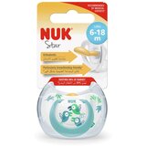 Nuk varalica kaučuk Star Green, 6-18m | ePonuda.com