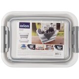 Orion Bijela/siva plastična kutija za pohranu s poklopcem 54x39x28 cm Kemp – | shoptok.hr