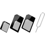 Adapter, nano SIM, 3 in 1 - SIM ADAPTER 3U1