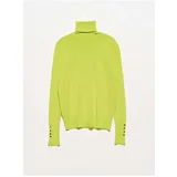 Dilvin 1268 Turtleneck Sleeve Dropped Sweater