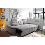 MID.YOU KOTNA SEDEŽNA GARNITURA, mikrovelur umazano rjava | Shoptok.si