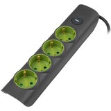 Razvodnik sa 4 mesta 1.4m 1.5mm2 + prekidač | ePonuda.com