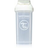 Twistshake čaša sa slamkom 360ML 12 white TS78592 Cene