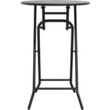  Sklopivi vrtni stol Antacitski Ø50x72 cm Čelik | shoptok.hr
