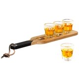 Gentlemen's Hardware Lesena servirna deska in 4 kozarci Gentlemen's Hardware Cene