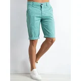 Fashionhunters Green magnetic shorts