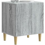  Noćni ormar Siva sonoma 43 x 34,5 x 50 cm Konstruirano drvo | shoptok.hr