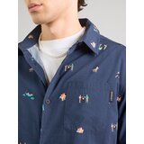 Iriedaily Srajca 'Resorio' marine / svetlo modra / marelica / bela | Shoptok.si