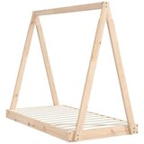  Otroški posteljni okvir 70x140 cm trdna borovina, (20787733) | Shoptok.si