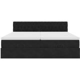 vidaXL Okvir kreveta s madracima crni 160x200cm baršunasti | shoptok.hr