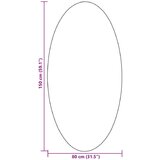  Tepisi Pijesak Pamuk 80 x 150 cm Neklizeći Tepih Ovalni | shoptok.hr