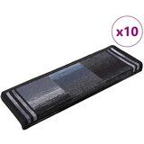  Otirači za stepenice samoljepljivi 10 kom 65x21x4 cm crno-sivi | shoptok.hr