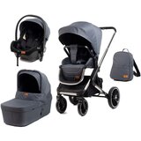 Bbo kolica za bebe 3u1 FlexiTrio Grey, 0m+ | ePonuda.com