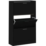 Ormarić Omarica za čevlje črna 63x24x103 cm inženirski les, (20809470) | Shoptok.si