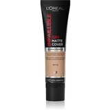 L´Oréal Paris Infallible 32H Matte Cover dolgoobstojni matirajoči tekoči puder SPF 25 odtenek 110 (Cool Undertone) 30 ml | Shoptok.si