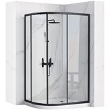 Rea Tuš kabina Look Black 80x100 + Tuš kada Look White | shoptok.hr