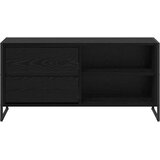 vidaXL TV ormar Crni hrast 100 x 36 x 49,5 cm Konstruirano drvo | shoptok.hr