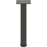 vidaXL Noge za mizo za kavo 4 kosi antracit 42-44 cm jeklo | Shoptok.si