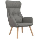 vidaXL Stol za sproščanje svetlo sivo blago, (20698949) | Shoptok.si