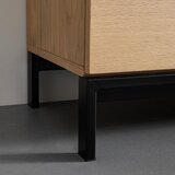 Bessagi Home komoda sebastian, barva hrasta | Shoptok.si