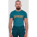 GymBeam majica grind rashguard teal Cene