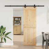  Klizna vrata NARVIK Prirodna i crna 70 x 210 cm (213,5 cm) Cijene