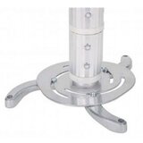 Manhattan Stropni nosilec za projektor 13-106 cm MANHATTAN, do 10 kg, naklon ±10°, aluminij, srebrne barve 424820 | Shoptok.si