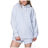 Champion Puloverji Wmns Hooded Small Logo Modra | Shoptok.si